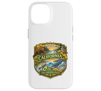 California State Symbols Novelty Graphic Design Souvenir Case for iPhone 14