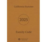 California Statutes - Family Code 2025