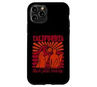 California Surfing Beach s Vintage Seaside Sunset Case for iPhone 11 Pro