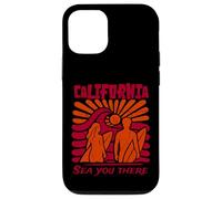 California Surfing Beach s Vintage Seaside Sunset Case for iPhone 12/12 Pro