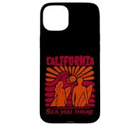 California Surfing Beach s Vintage Seaside Sunset Case for iPhone 15 Plus