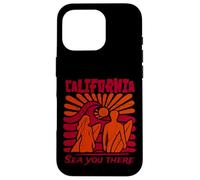 California Surfing Beach s Vintage Seaside Sunset Case for iPhone 16 Pro