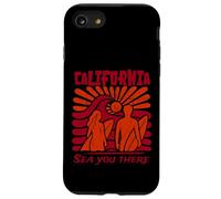 California Surfing Beach s Vintage Seaside Sunset Case for iPhone SE (2020) / 7/8