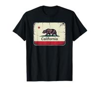 California The Golden State Bear Flag San Francisco T-Shirt