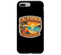 California The Golden State Souvenir Visitor Memorabilia Case for iPhone 7 Plus/8 Plus