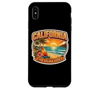 California The Golden State Souvenir Visitor Memorabilia Case for iPhone XS Max