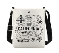 California Themed Crossbody Bag Welcome To California Gift California State Merch (California CB EU)