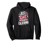 California USA State Just A Girl From Carlifornia Pullover Hoodie