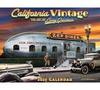 California Vintage Calendar 2026 Wall Monthly By Larry Grossman