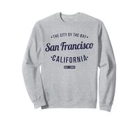 California Vintage Minimalist Souvenir CA San Francisco Sweatshirt