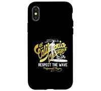 California Westfield Respect The Wave Surf 1987 Case for iPhone X/XS