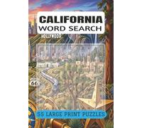 CALIFORNIA WORD SEARCH PUZZLE BOOK: A Golden State Word Search Puzzle Book Featuring Hollywood and National Parks Puzzles (9x6, 110 Pages) Perfect for ... Movie & Pop Culture Buffs, Adventure Seekers