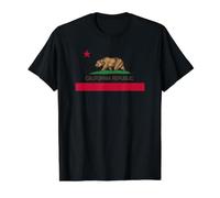 Californian Flag of California Flag Value Graphic T-Shirt