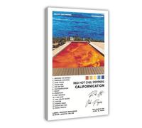 Californication Music Album Poster Red Hot Chili Peppers Rock Band Signature Home Living Room Club Cafe Art Wall Deco Poster Canvas Poster Bedroom Decor Sports Landscape Office Room Decor Gift Frame-s