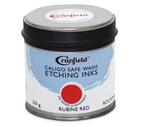Caligo Safe Wash Etching Ink 250g Tin Rubine Red