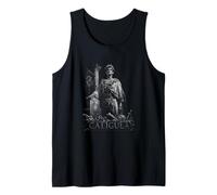 Caligula Roman Emperor Dark Statue Aesthetic Tank Top