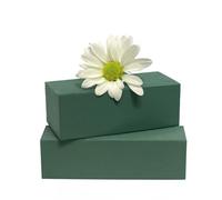 Caliko - 2x Wet Brick Floral Foam Block | 23x11x7cm Large Wet Florist Foam Bricks for Fresh Flowers | Best Flower Arranging Accessories For Wedding Aisle, Birthdays & Home Decoration.