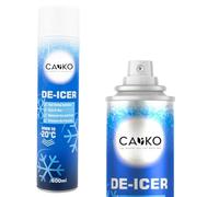 Caliko De icer Spray For Car 600ml | Pack of 1 Deicer Car Windscreen Spray Fast Acting Melts Ice and Frost Quickly For Windows/Mirrors | Operates at -20°c and Prevents Re-Freezing.