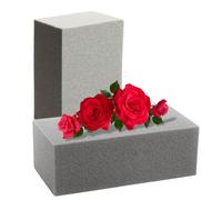 Caliko - Pack 2 Floral Foam Blocks Dry Brick 23x7x10cm | Unlock Endless Floral Possibilities with Premium Florist Foam Blocks | Weddings, Funerals, Indoor & Outdoor Display | Ideal Flower Foam Block.