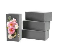 Caliko - Pack 4 Floral Foam Blocks Dry Brick 23x7x10cm | Unlock Endless Floral Possibilities with Premium Florist Foam Blocks | Weddings, Funerals, Indoor & Outdoor Display | Ideal Flower Foam Block.