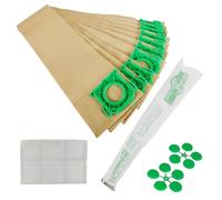 Caliko Pack of 10 Sebo X & C Vacuum Cleaner Bags & Filter Kit - 5093ER Replacement Compatible with X1, X2, X3, X4, X5, XP2, XP3, VB475K, Jeyes Sensor, Taski Stealth, Ensign SM1/2.