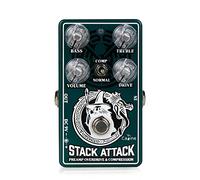 Caline CP-509 Stack Attack Overdrive Pedal,white, black, silver