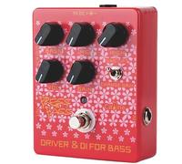 Caline CP-59 Driver Bass Effect Pedal with Bass Amp DI Function