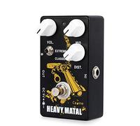 Caline Effects Pedal High Gain Distortion Guitar Pedal Black Heavy Metal Multi-effect True Bypass CP-77
