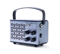 Caline Portable Guitar Amp,10w Mini Guitar Amplifier,Distortion,Clean Practice Amps for Electric Guitar,Rechargeable Guitar Amp with Aux,Buletooth