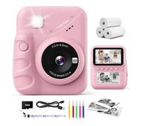 CalineGam Kids Camera Instant Print, 3.0" Screen, 1080P HD Video Recording