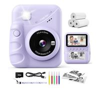 CalineGam Kids Camera Instant Print, 3.0" Screen, 1080P HD Video Recording