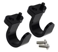 Caliper Cover Fit For Honda CRF230M CRF230L CRF250L CRF300L XR250L XR250R XR400R XR600R XR650R XR650L Brake Cable Clamp Line Holder Brake Disc Guard(2 Black)