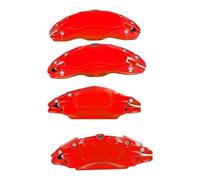 Caliper Covers Y5GF Wheel Hub Front And Rear Brake Caliper Cover For 3 2025 Aluminum Covers Modification Accessories(Red)