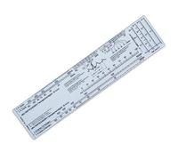 Caliper Reference Guide Heart Rate Ruler Card Evaluation Tool Interpret Scale Measuring Tool Scale