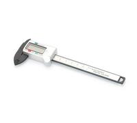Calipers 100mm 4" Measuring Tool Mini Digital Caliper Vernier Calipers Display Electronic Carbon Fiber Gauge Micrometer(White)