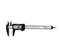 Calipers Electronic Digital Display Vernier Caliper 0-150MM Large Screen Digital Direct Reading Micrometer Ruler Measuring Tool(Black type 1)