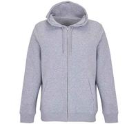 Calipso Marl Full Zip Hoodie SOL'S Grey S