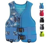 Calistae Kayak Life Vest, Women's Life Jacket with Leg Straps, Adjustable Unisex High Buoyancy Life Jackets, for Outdoor Water Sports,M,A
