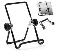 calistar VOVIGGOL Adjustable Tablet Stand Holder, Non-Slip Foldable Holder Cradle Fit for 9-12.9" Tablets, iPad, Samsung and Kindle Fire, Display Stand Picture Frame Stand for Photos (Large Black)