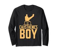 Calisthenics Boy Fitness Bodyweight Workout Calisthenics Long Sleeve T-Shirt