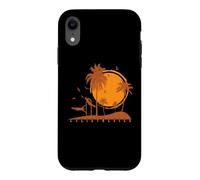 Calisthenics Fitness Human Flag on the Beach Case for iPhone XR