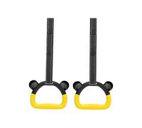 Calisthenics Rings Set - 2pcs Gymnast Exercise Rings, Non Slip Trapeze Bar Ring With Straps, Professional Home Fitness Equipment Pull Up Assistance For Kids Adults Training Gym Gear