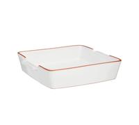 Calisto Square Baking Dish, Ceramic, 1.95 L - White