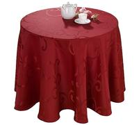 CALITEX Damask Tablecloth Madigan Cherry Round 170 cm