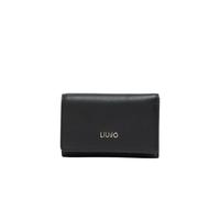 Caliwen Short Wallet - female - Liu Jo - Wallets & Cardholders - Black - ONE SIZE - Accessories ONE SIZE