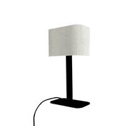 Calix Table Lamp Natural/ Black
