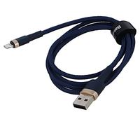 CALKLF-BV3 cable high speed, USB 2.0 1 m blue textile 2.4 A BASEUS