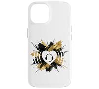 Call Agent Headset Heart Customer Service Case for iPhone 14