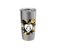 Call Agent Headset Heart Customer Service Stainless Steel Insulated Tumbler