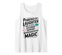 Call Center, A Little Customer Support Representative Magic Tank Top